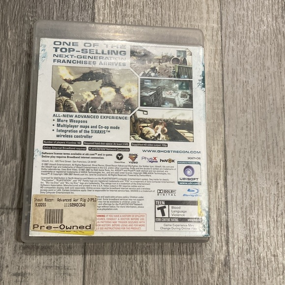 Tom Clancy’s Ghost Recon Advanced Warfighters 2. PS3 Game - Picture 4 of 4